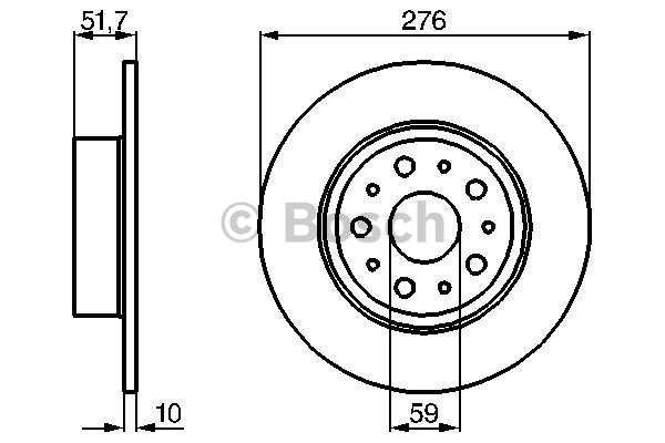 Disque de Frein (à l'unité - mini cde = 2)