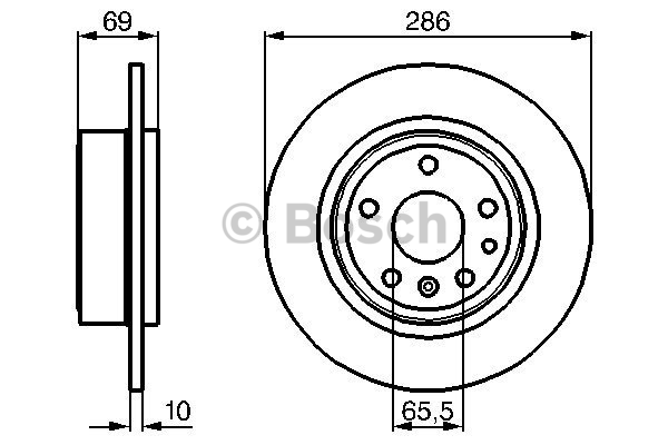 Disque de Frein (à l'unité - mini cde = 2)