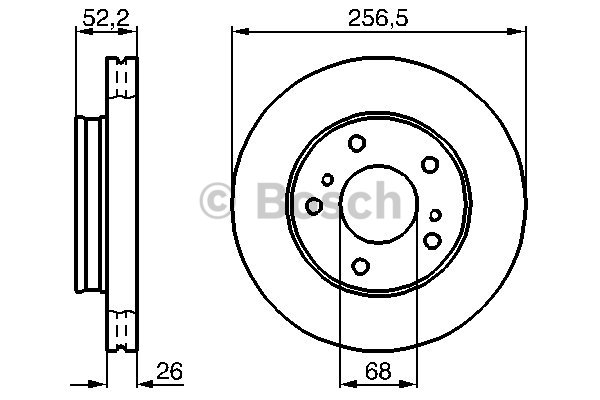 Disque de Frein (à l'unité - mini cde = 2)