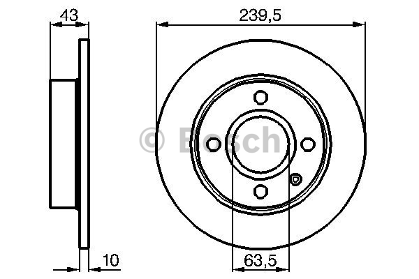 Disque de Frein (à l'unité - mini cde = 2)