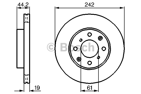 Disque de Frein (à l'unité - mini cde = 2)