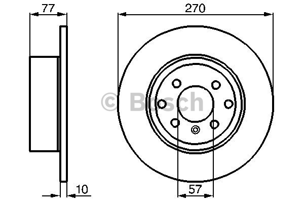 Disque de Frein (à l'unité - mini cde = 2)