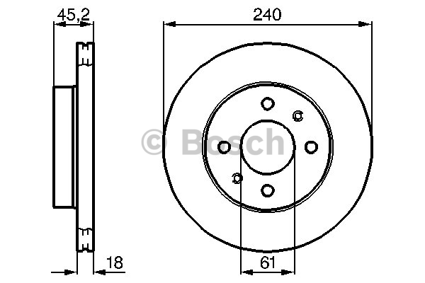 Disque de Frein (à l'unité - mini cde = 2)