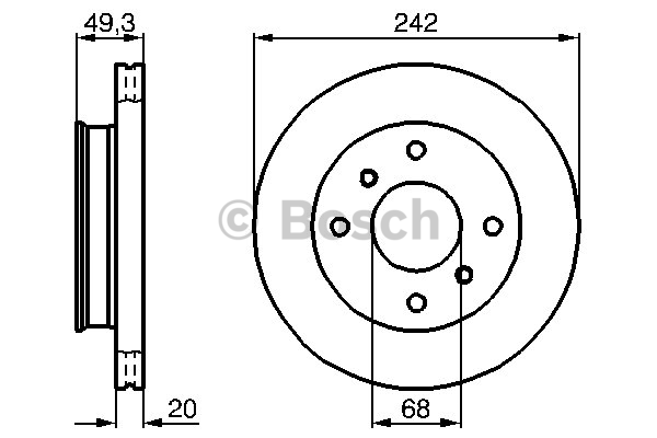 Disque de Frein (à l'unité - mini cde = 2)