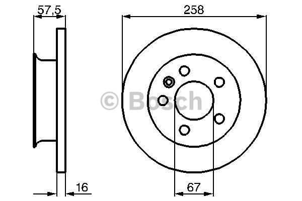 Disque de Frein (à l'unité - mini cde = 2)