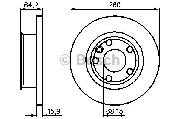 Disque de Frein (à l'unité - mini cde = 2)