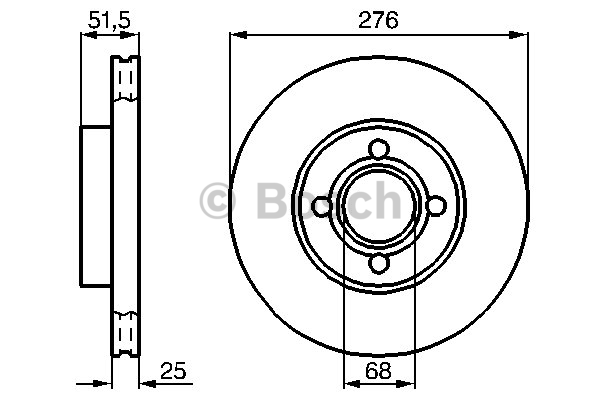 Disque de Frein (à l'unité - mini cde = 2)