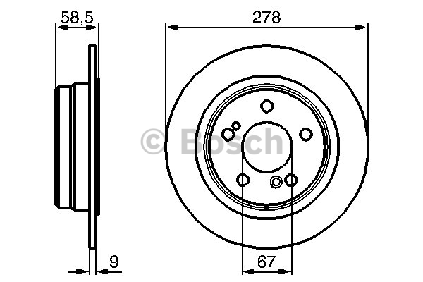 Disque de Frein (à l'unité - mini cde = 2)