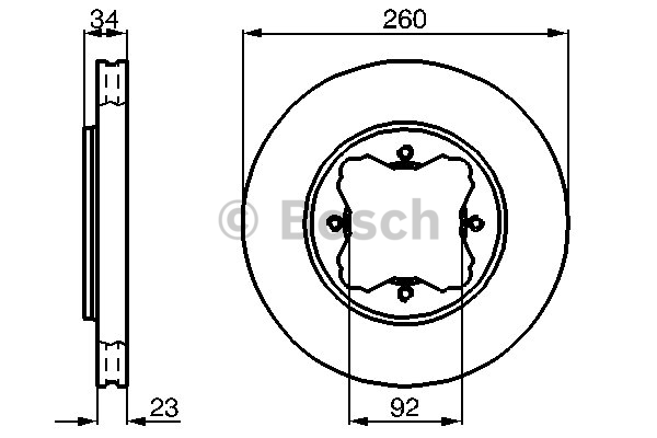 Disque de Frein (à l'unité - mini cde = 2)