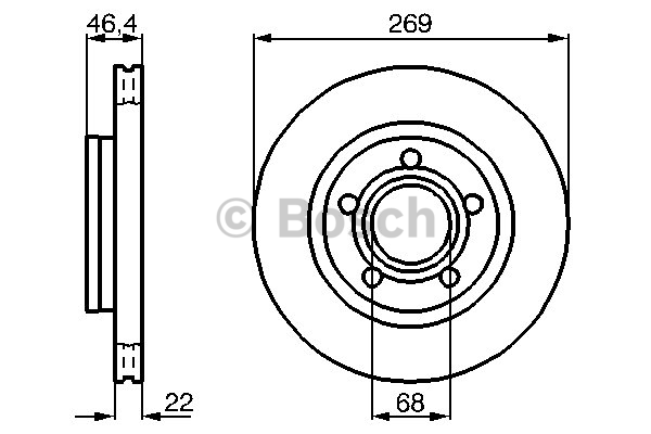 Disque de Frein (à l'unité - mini cde = 2)