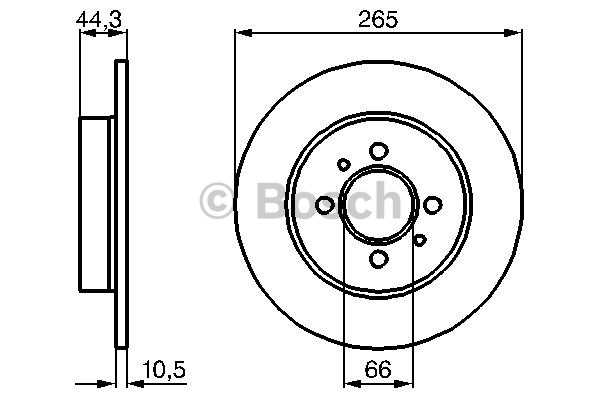 Disque de Frein (à l'unité - mini cde = 2)