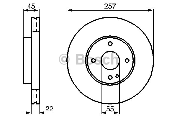 Disque de Frein (à l'unité - mini cde = 2)