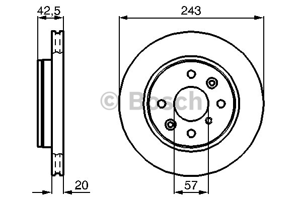 Disque de Frein (à l'unité - mini cde = 2)