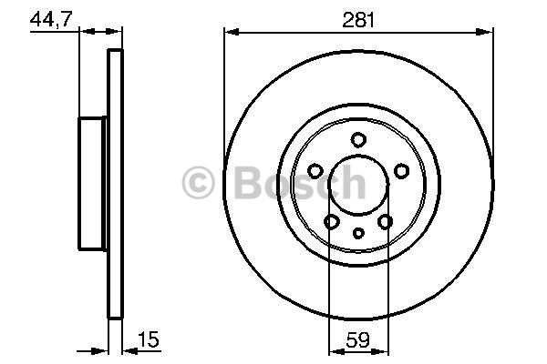 Disque de Frein (à l'unité - mini cde = 2)