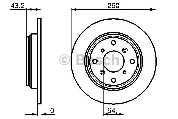 Disque de Frein (à l'unité - mini cde = 2)