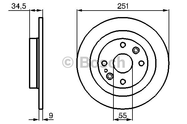 Disque de Frein (à l'unité - mini cde = 2)