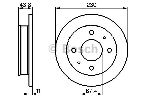 Disque de Frein (à l'unité - mini cde = 2)