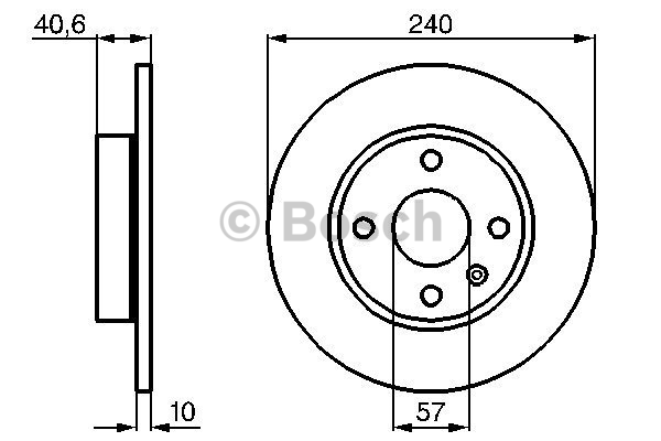 Disque de Frein (à l'unité - mini cde = 2)