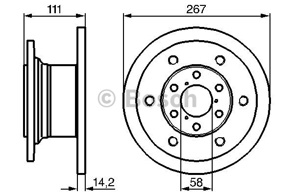 Disque de Frein (à l'unité)