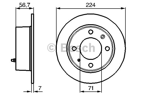 Disque de Frein (à l'unité - mini cde = 2)