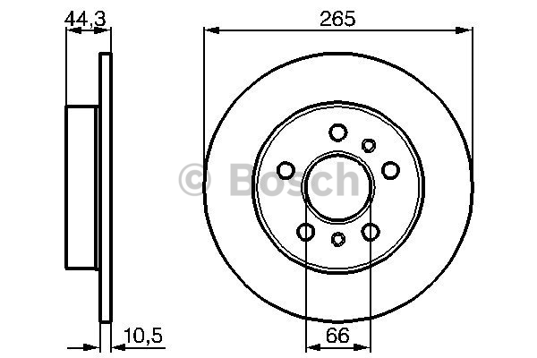 Disque de Frein (à l'unité - mini cde = 2)