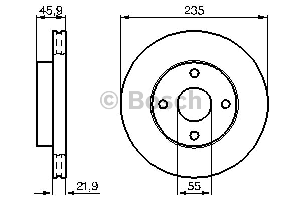 Disque de Frein (à l'unité - mini cde = 2)