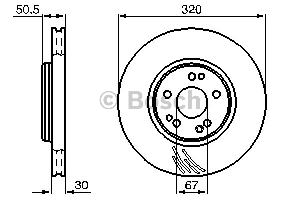 Disque de Frein (à l'unité)