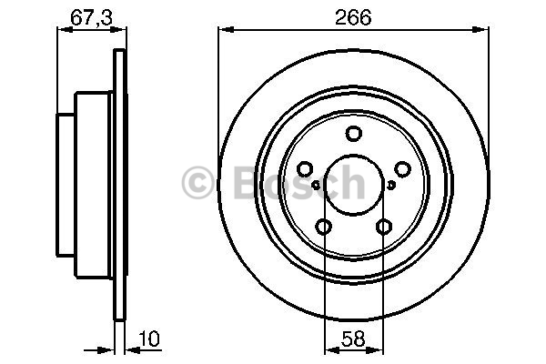 Disque de Frein (à l'unité - mini cde = 2)