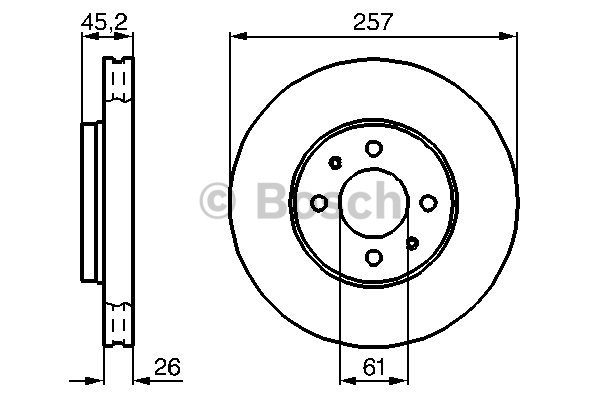 Disque de Frein (à l'unité - mini cde = 2)