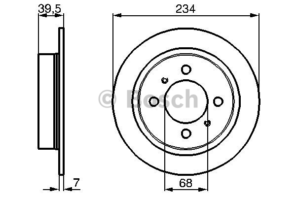 Disque de Frein (à l'unité - mini cde = 2)