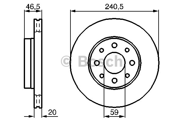 Disque de Frein (à l'unité - mini cde = 2)