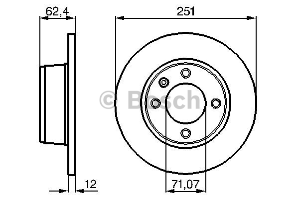 Disque de Frein (à l'unité - mini cde = 2)