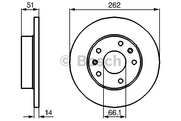 Disque de Frein (à l'unité - mini cde = 2)