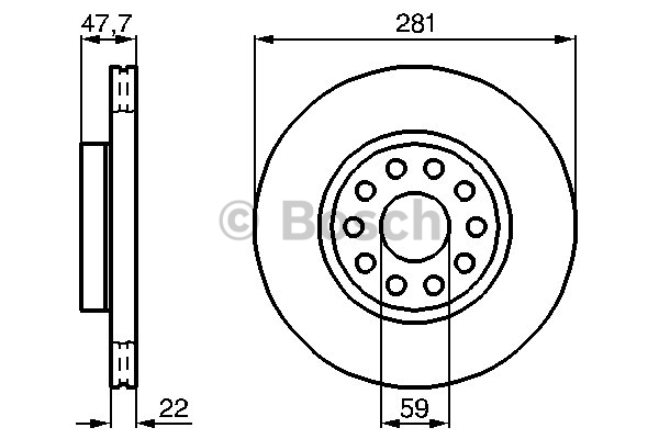 Disque de Frein (à l'unité - mini cde = 2)