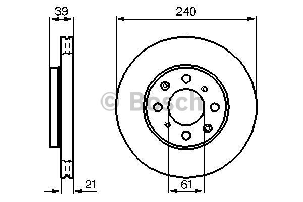 Disque de Frein (à l'unité - mini cde = 2)