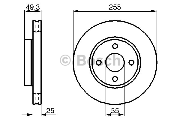 Disque de Frein (à l'unité - mini cde = 2)