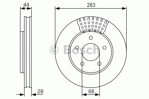 Disque de Frein (à l'unité - mini cde = 2)