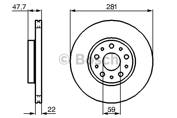 Disque de Frein (à l'unité - mini cde = 2)