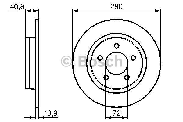 Disque de Frein (à l'unité - mini cde = 2)