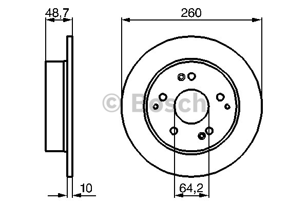 Disque de Frein (à l'unité - mini cde = 2)