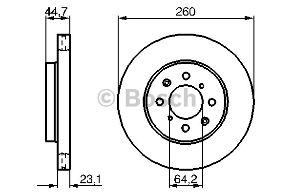 Disque de Frein (à l'unité - mini cde = 2)