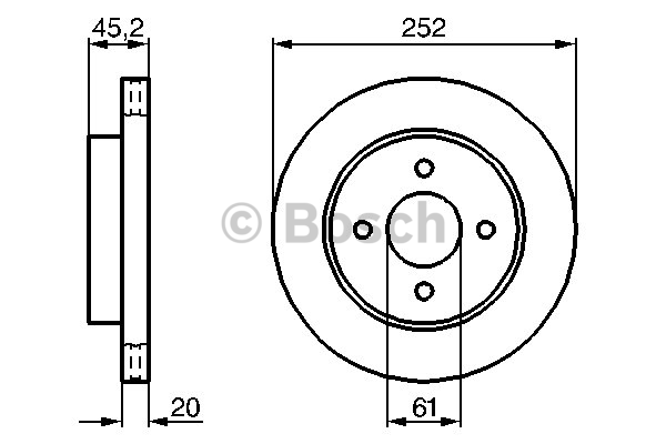 Disque de Frein (à l'unité - mini cde = 2)