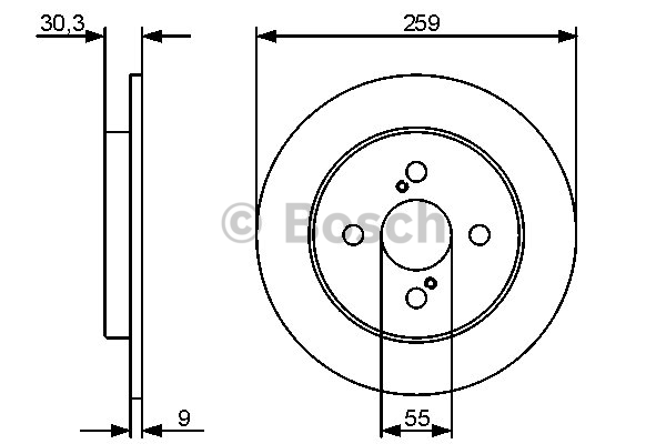 Disque de Frein (à l'unité - mini cde = 2)