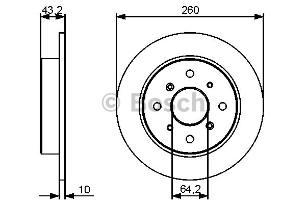 Disque de Frein (à l'unité - mini cde = 2)