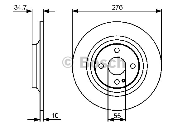 Disque de Frein (à l'unité - mini cde = 2)