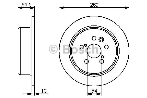 Disque de Frein (à l'unité - mini cde = 2)