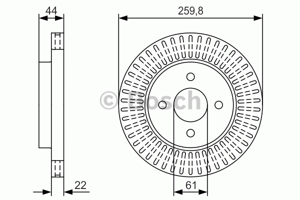 Disque de Frein (à l'unité - mini cde = 2)