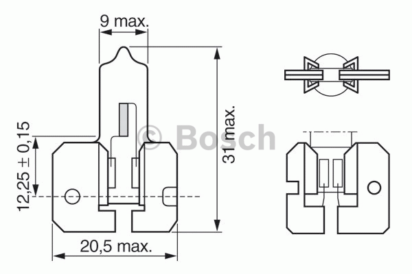 Ampoule, projecteur antibrouillard