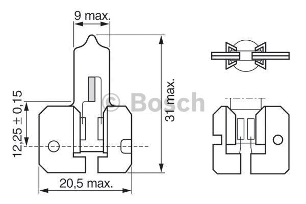 Ampoule, projecteur antibrouillard