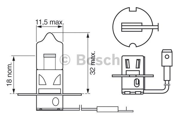 Ampoule, projecteur longue portée